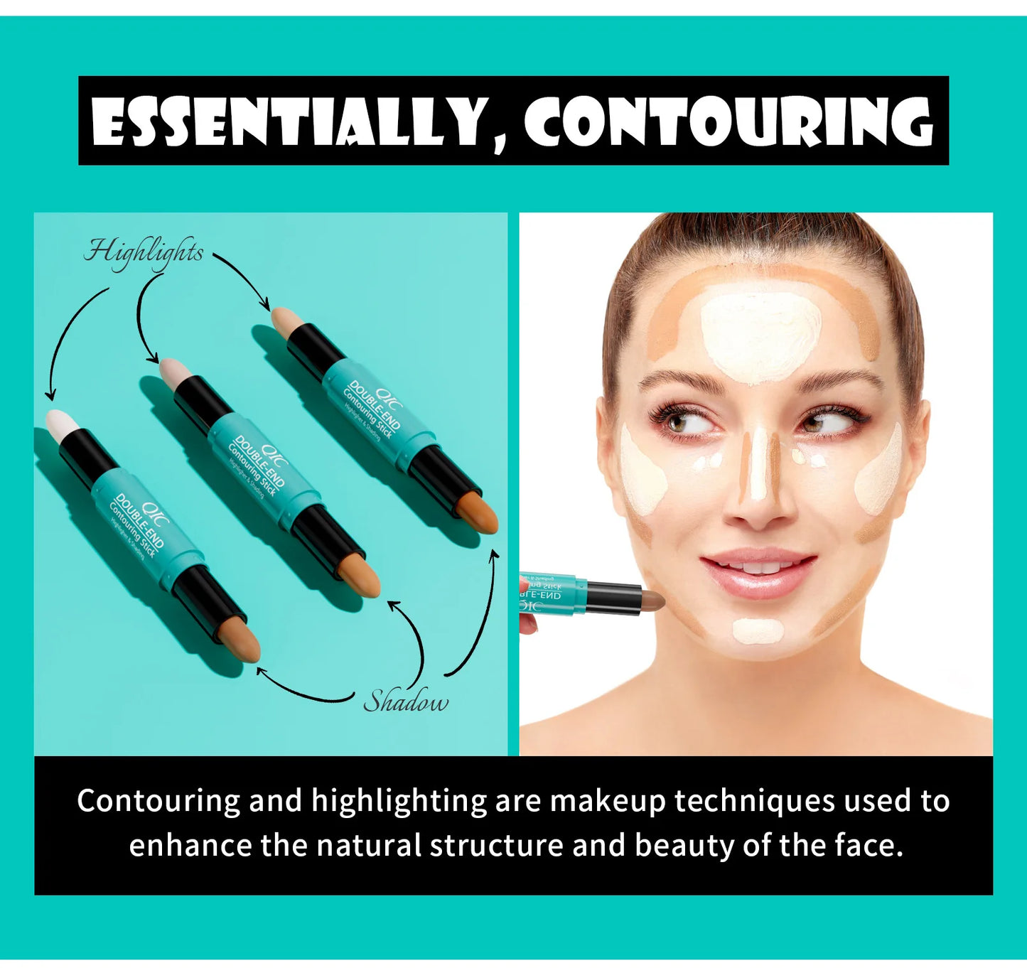 Makeup and face