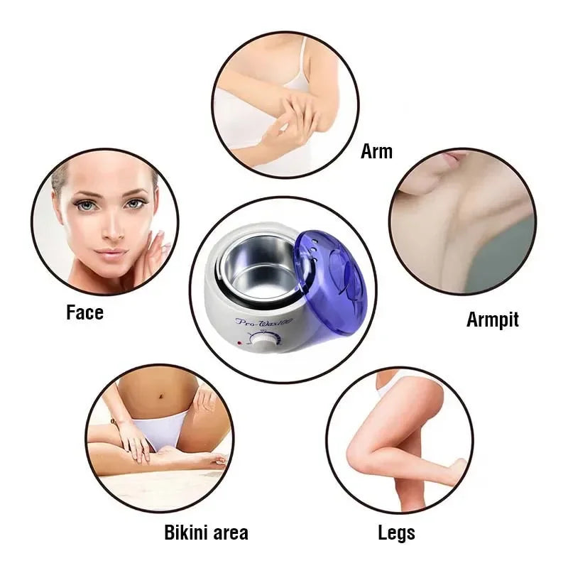 Bathroom  Hair Removal Machine Wax Heater Depilatory Epilator Wax-melt Waxing Kit Paraffin Heater Wax Beans Bead Heating Machine