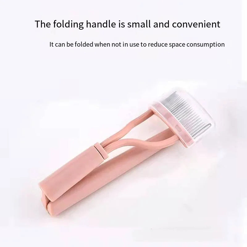 Makeup and face  Foldable Eyelash Separator Metal Teeth Eyelash Curler