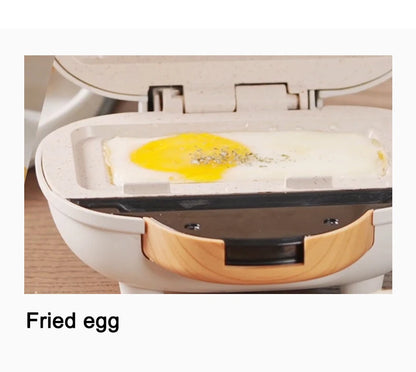 Kitchen Sandwich Breakfast Machine Double-Sided Heating Frying Baking Pan Hot Press Bread Panini Machine Cheese Grill Hot Dog Toaster kitchen perfect