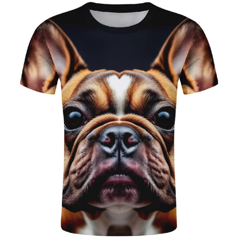 Men clothing  French Bulldog T Shirt