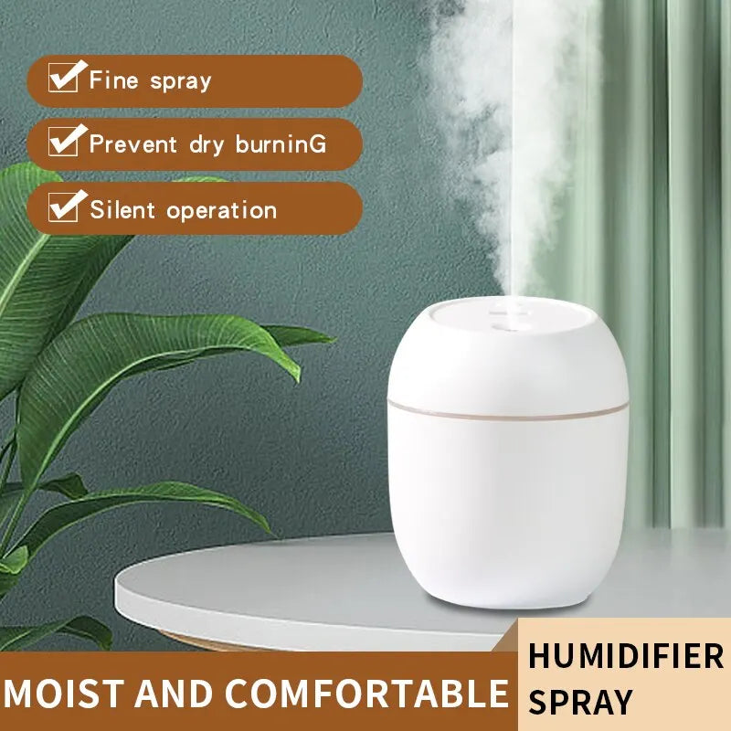 Odds Mini Humidifier Usb For Household Use To Increase Air Humidity And Alleviate Skin Dryness Nightlight Mute Portable Desktop Small odds