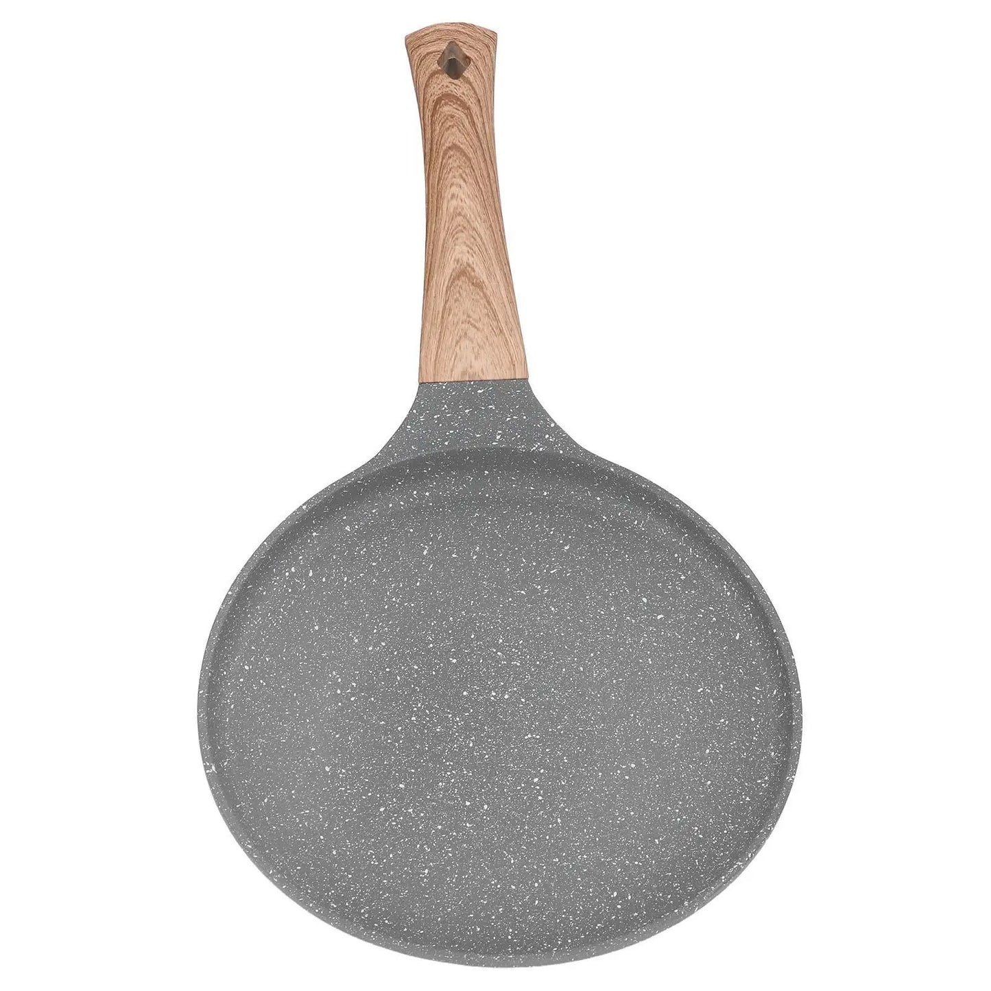 Kitchen  Non- Egg Frying Pan - Flat Multipurpose Cookware with Thick Base for induction Cooker & Hamburgers