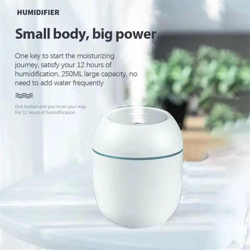 Odds Mini Humidifier Usb For Household Use To Increase Air Humidity And Alleviate Skin Dryness Nightlight Mute Portable Desktop Small odds