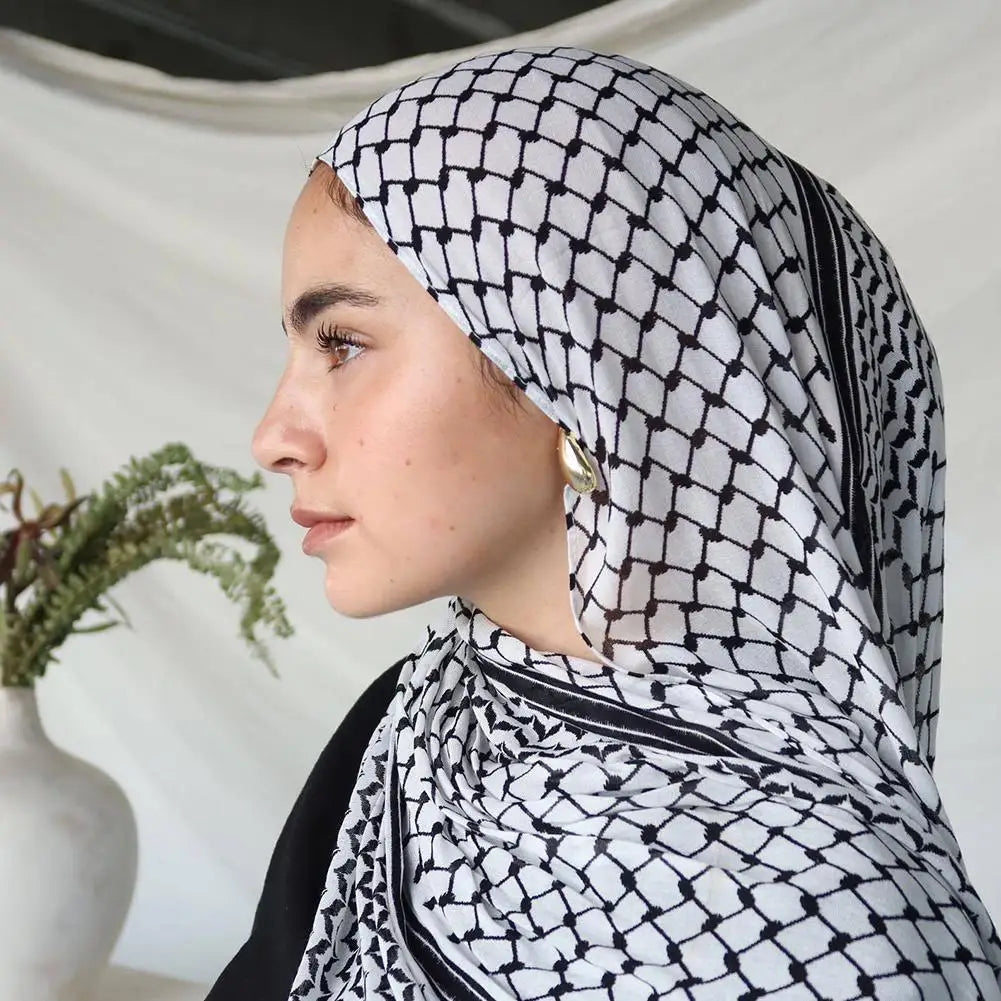 Muslim family - Muslim Women’s Cotton Kuffiyeh Hijab