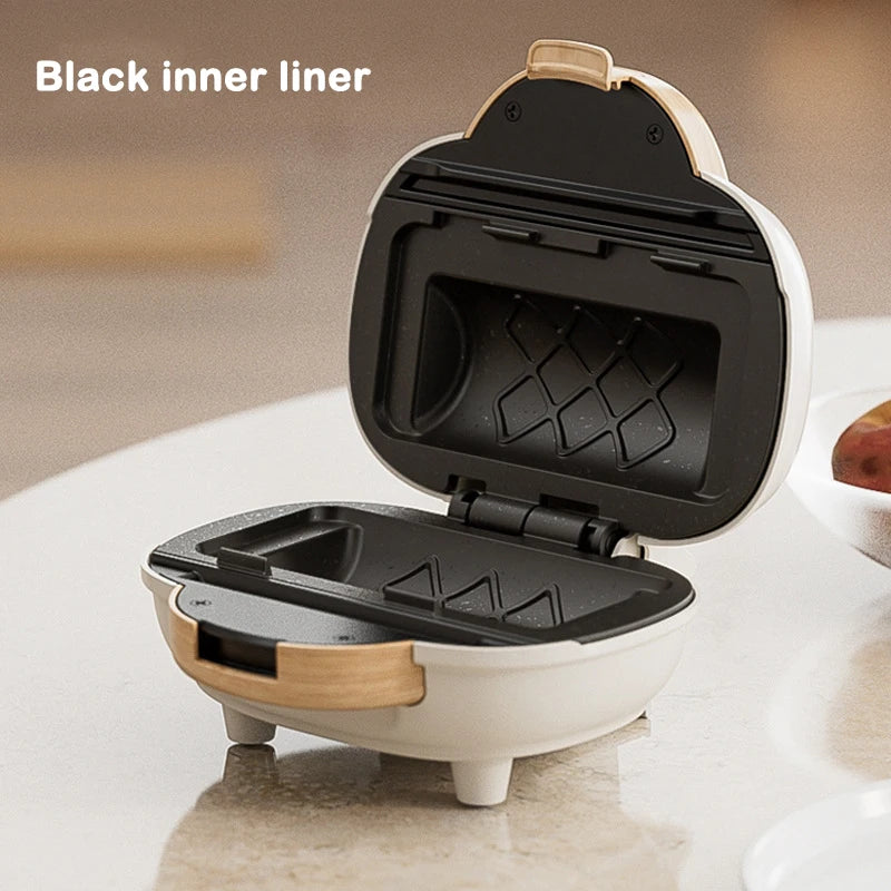 Kitchen Sandwich Breakfast Machine Double-Sided Heating Frying Baking Pan Hot Press Bread Panini Machine Cheese Grill Hot Dog Toaster kitchen perfect