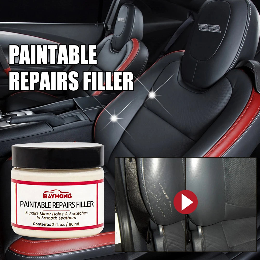 Car   60ml Leather Filling Paste Leather Filler Repair Car Repair