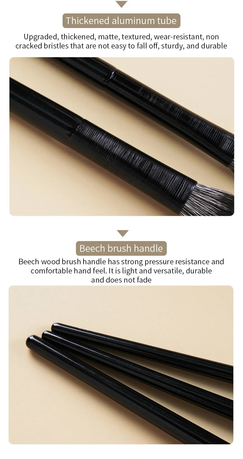 Makeup and face  Natural Eye Makeup Brushes Set Eyeshadow Brush