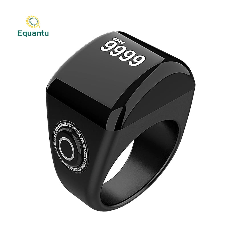 Muslim family    Eid Ramadan Muslim Gift App Control Smart Tasbih Zikr Ring Muslim Plastic Electronic smart Ring