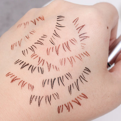 Makeup and face  2 in 1 Double-ended Lower Eyelash Stamp with Eyeliner DIY Waterproof Eye Liner Seal