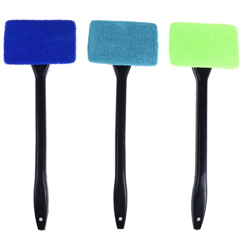 Ergonomic Car Window Cleaning Brush – Defog & Dust Removal Tool/Car