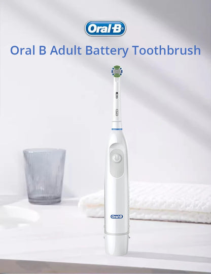 Bathroom  Oral-B Electric Toothbrush Rotating Toothbrush Battery Powered Brush