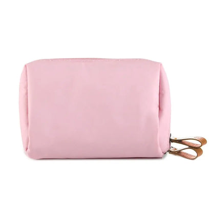 Makeup and face  Small Makeup Bag Simple Solid Colour Cosmetic Storage Bag for Women