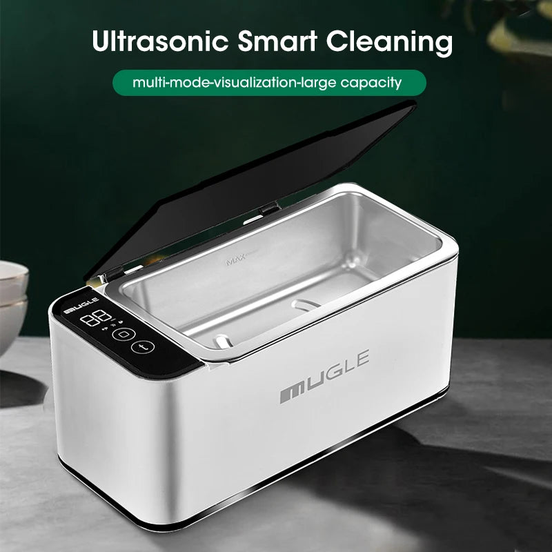 Bathroom 50W Ultrasonic Cleaner Glasses Cleaner High Frequency Ultrasound Washing Cleanser Bath for Jewelry Glasses Cleaning Machine