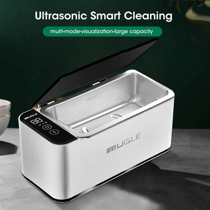 Bathroom 50W Ultrasonic Cleaner Glasses Cleaner High Frequency Ultrasound Washing Cleanser Bath for Jewelry Glasses Cleaning Machine