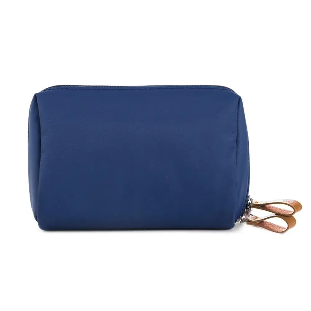 Makeup and face  Small Makeup Bag Simple Solid Colour Cosmetic Storage Bag for Women