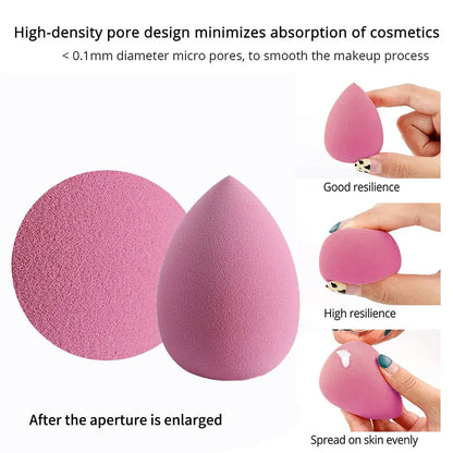 Makeup and face  4pcs/bag Fashion Make up Blender Cosmetic Puff Makeup Sponge