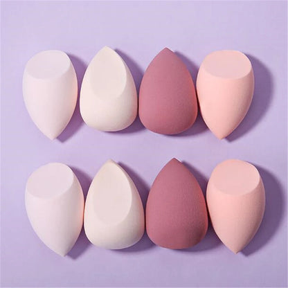 Makeup and face  4pcs/bag Fashion Make up Blender Cosmetic Puff Makeup Sponge