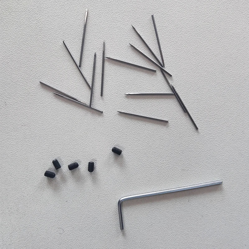 Style & Shine Hair  20/30/50 PCS Needles And Small Screw For Dreadlocks Maker Machine Needles And Accessories For Dreadlocks Maker Machine