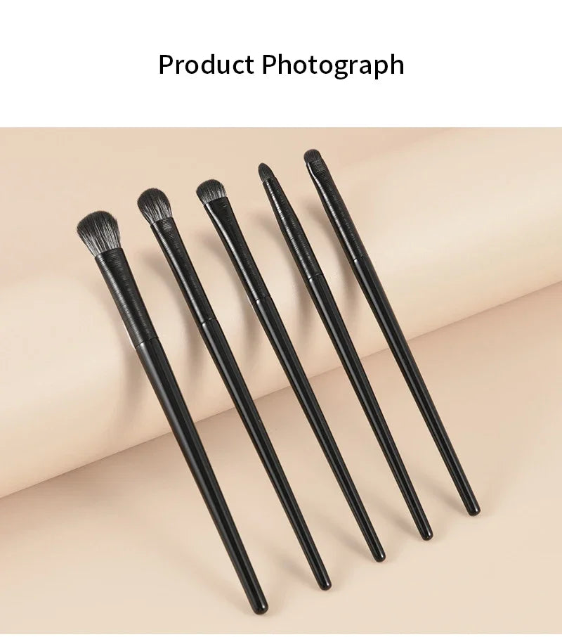 Makeup and face  Natural Eye Makeup Brushes Set Eyeshadow Brush