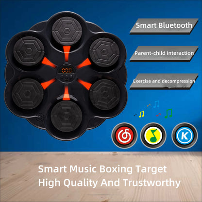 fitness  Smart Bluetooth Music Boxing Target Children's Music Boxing Machine Adult Home Fitness Electronic Boxing Wall Target Training