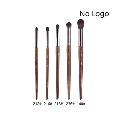 Makeup and face  5pcs/set Natural Wood Eyeshadow Makeup Brushes Eye Detail Make Up