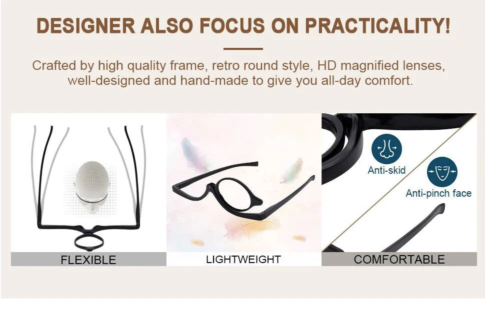 Makeup and face  Makeup Reading Glasses Women Magnifying Glasses