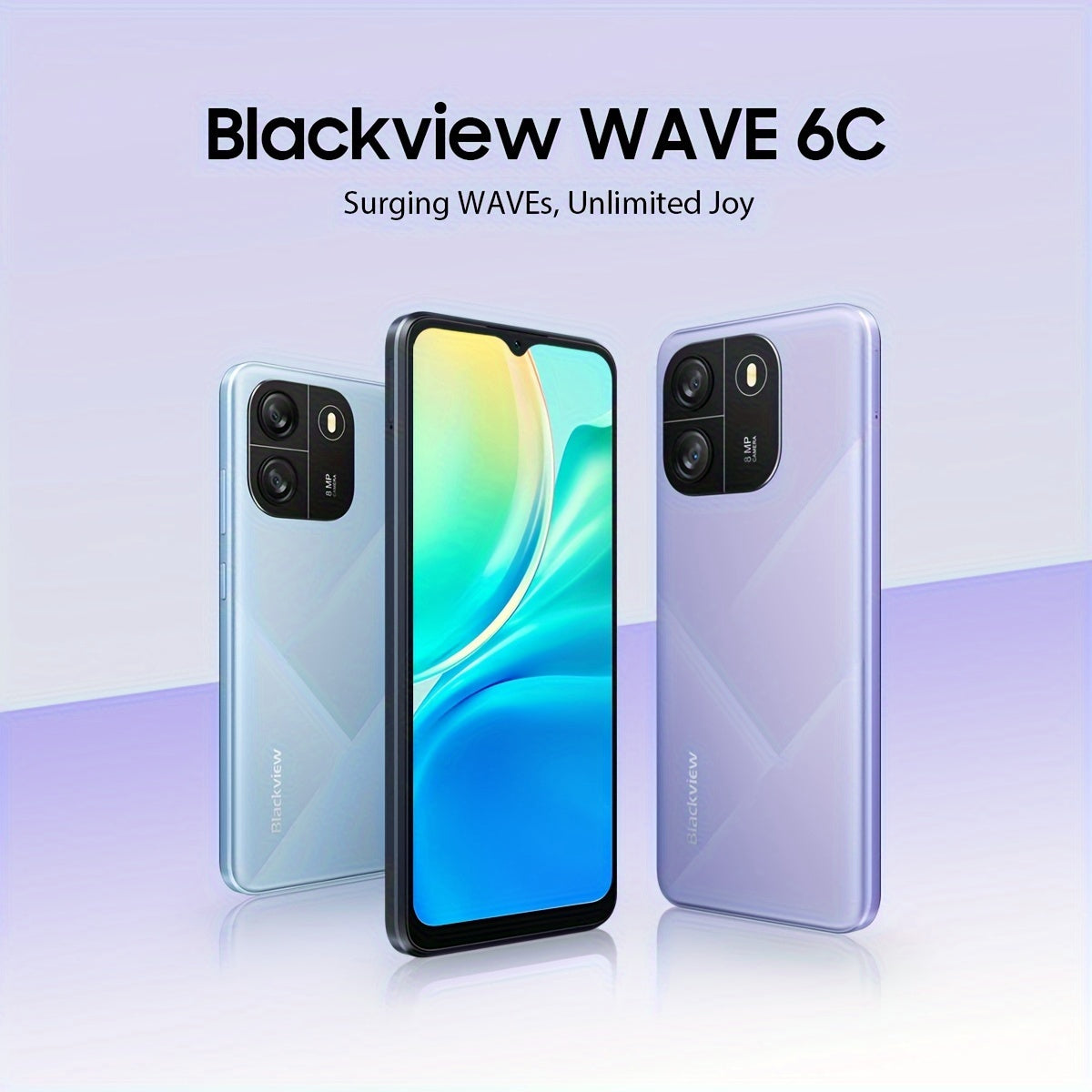 Mobile Blackview Wave 6C 4G Smartphone, 4GB+32GB