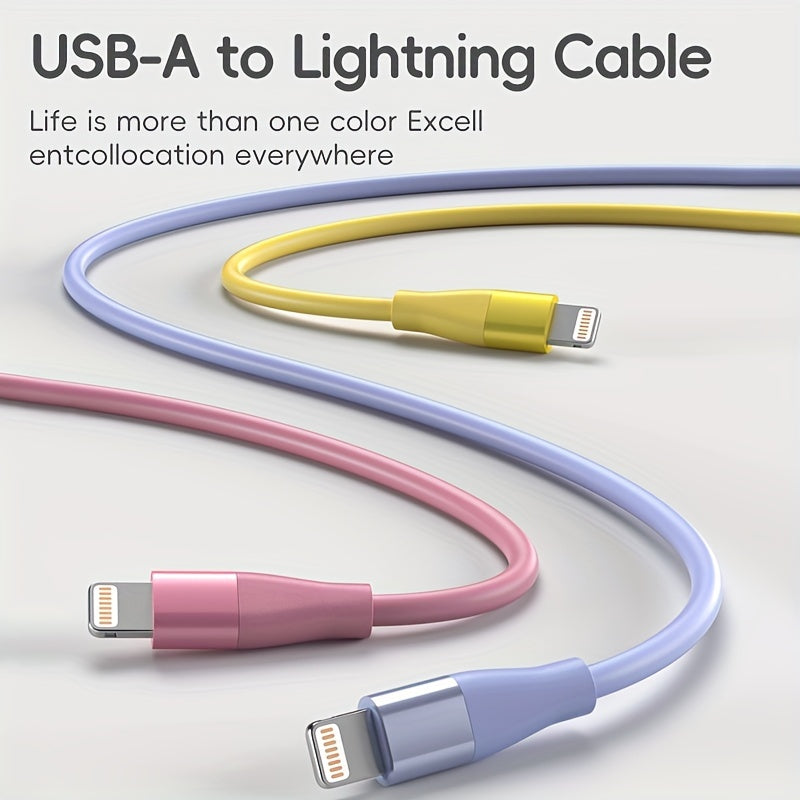 Mobile 1/3pcs 10ft Fast Charging Cable - MFi Certified for iPhone 14/13/12/11 Pro Max/12 Mini/XR/XS/X/8/7/6 Plus SE