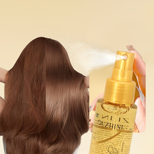 Style & Shine Hair  Ultra-Nourishing Hair Smoother Spray - Hydrates, Tames Frizz, Refreshes, and Repairs from Root to Tip for Silky, Healthy-Looking Hair