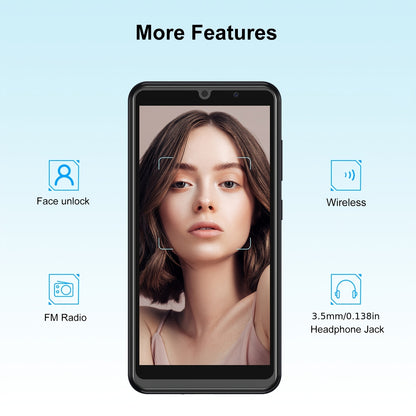 mobile phone, 2GB+16GB, 5MP+5MP dual camera, 2500mAh battery, for T-Mobile