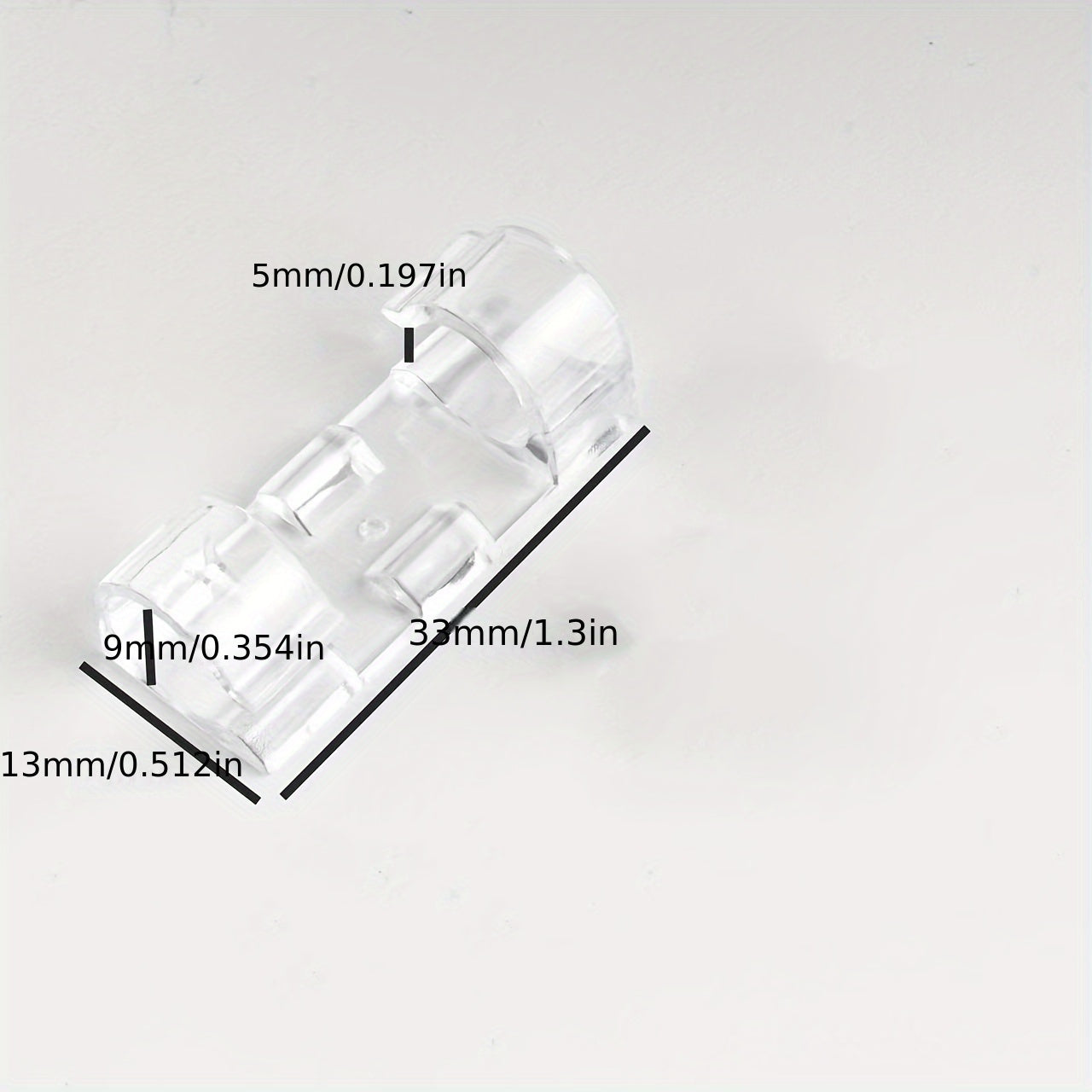 Odds  100pcs Adhesive Cable Clamps, Transparent Wire Brackets for Power Line Management, Plastic Cable Tissue Clamps for Walls And Under Tables