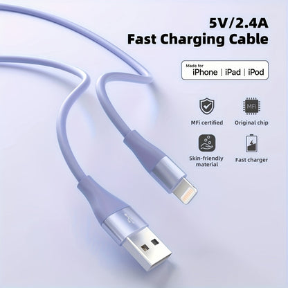 Mobile 1/3pcs 10ft Fast Charging Cable - MFi Certified for iPhone 14/13/12/11 Pro Max/12 Mini/XR/XS/X/8/7/6 Plus SE