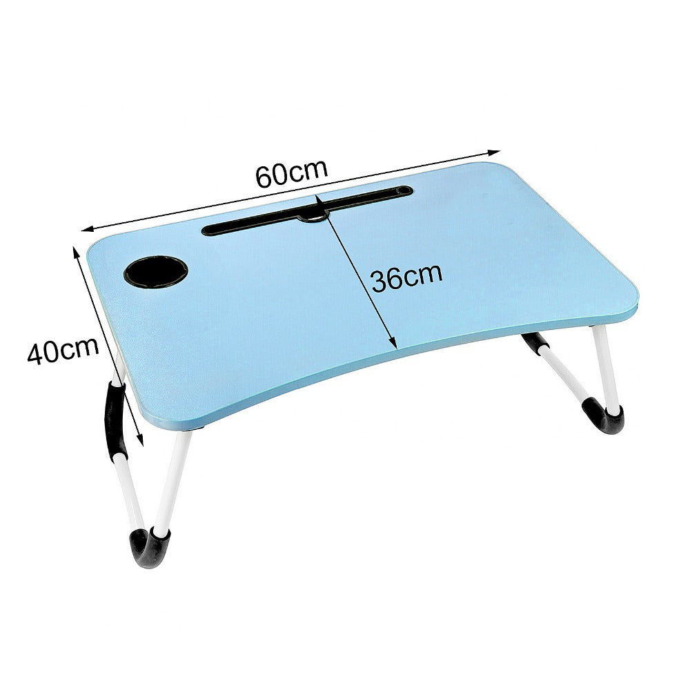 Wooden Bed Laptop Desk – Foldable Portable Computer Stand (60x40cm\ Living Room Decor – Wall Art, Curtains, Clocks, Furniture & More