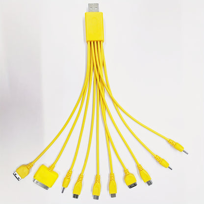 Mobile collection High Quality Multi-Function Ten-in-One Data Cable