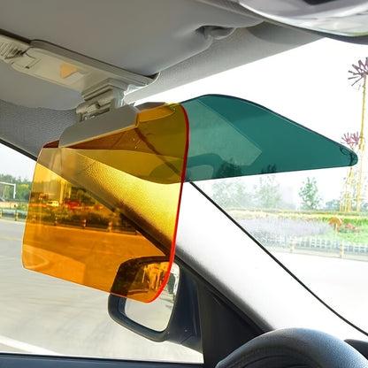 Car   [Universal Anti-Glare Sun Visor] Adjustable Dual-Purpose Automotive Sun Visor, ABS Material, with Anti-Glare and High Beam Protection, for Most Car Models