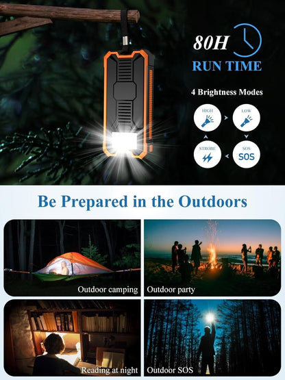 Mobile  Solar Power Bank 20000 mAh, PD20W Solar portable Charger with Output USB  Smartphones, Tablets and more.