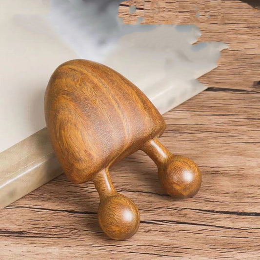 Hands, Feet & Body - Wooden Body Massage Tool – Scraping & Relaxation Stick for Wellness & Circulation