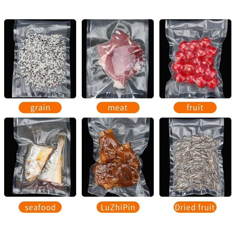 Kitchen   1set Vacuum Sealer Machine With 10 Free Bags, Portable Sealing Machine - Keep Food Fresh For Longer, Free Shipping on Orders Over 35 Pounds