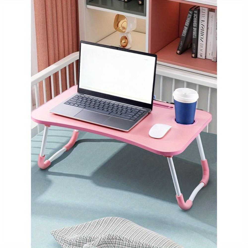 Wooden Bed Laptop Desk – Foldable Portable Computer Stand (60x40cm\ Living Room Decor – Wall Art, Curtains, Clocks, Furniture & More
