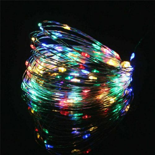 Outdoor  PMS 20 MULTI COLOURED LED String Fairy Lights Battery Home Twinkle Decor for Party Christmas Garden